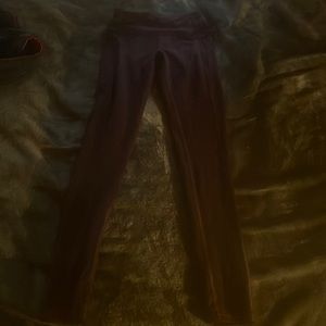 Maroon Victoria’s Secret leggings